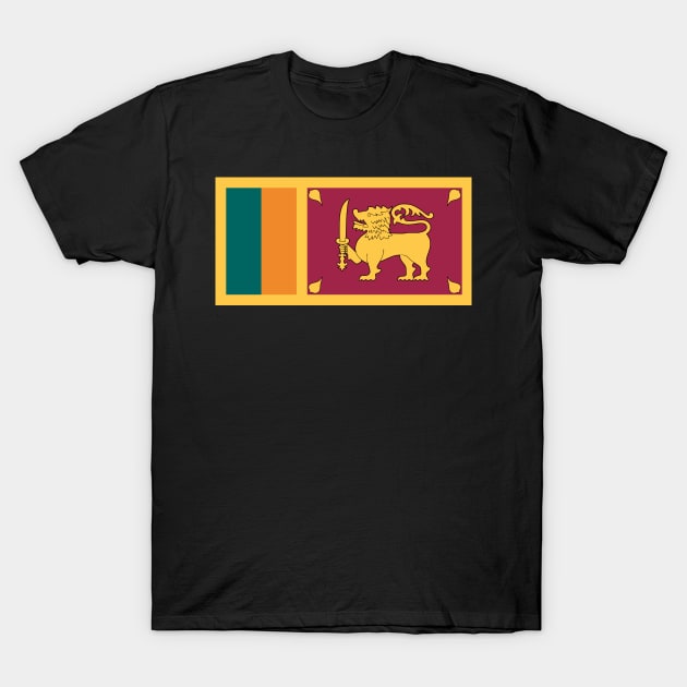 Sri Lanka T-Shirt by Wickedcartoons